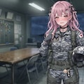 制空迷彩着てる女の子 2枚目