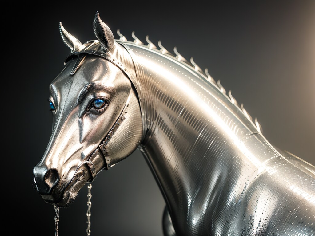 メタリック馬　その2