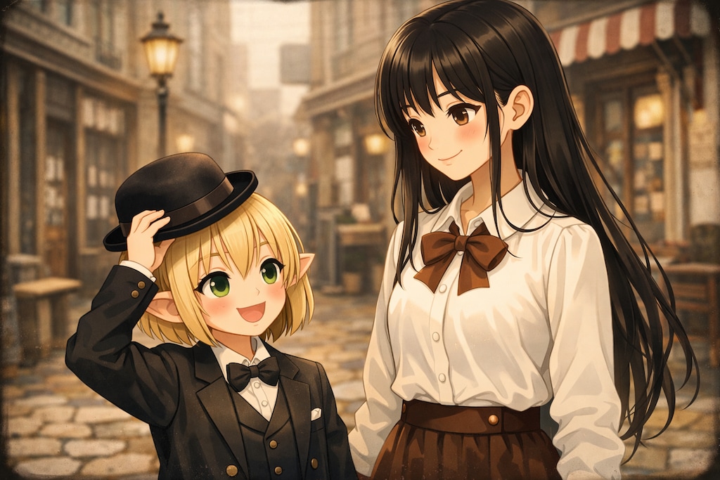 映画館デート（チャップリンデー　01）