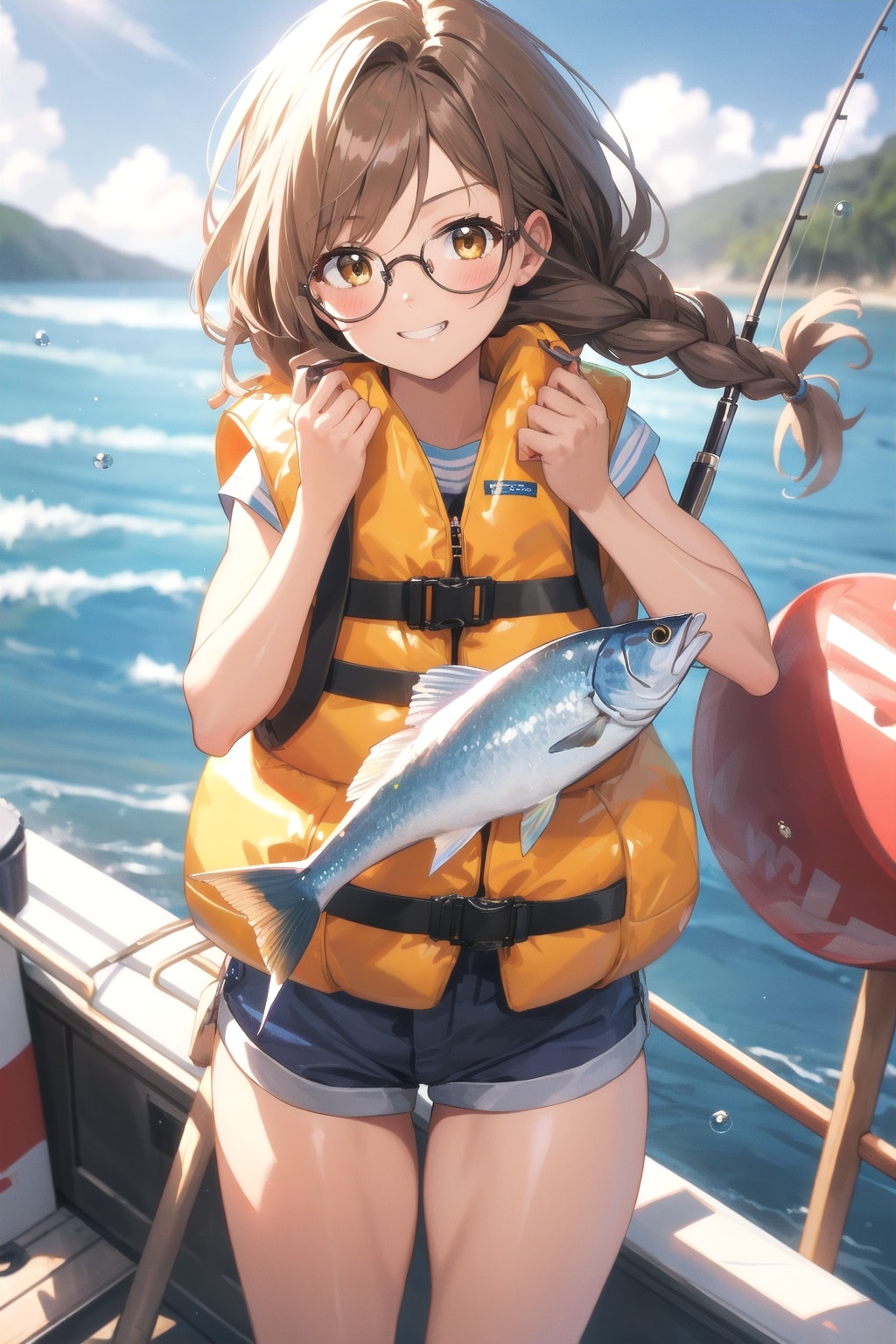 さきちゃん釣り人になる