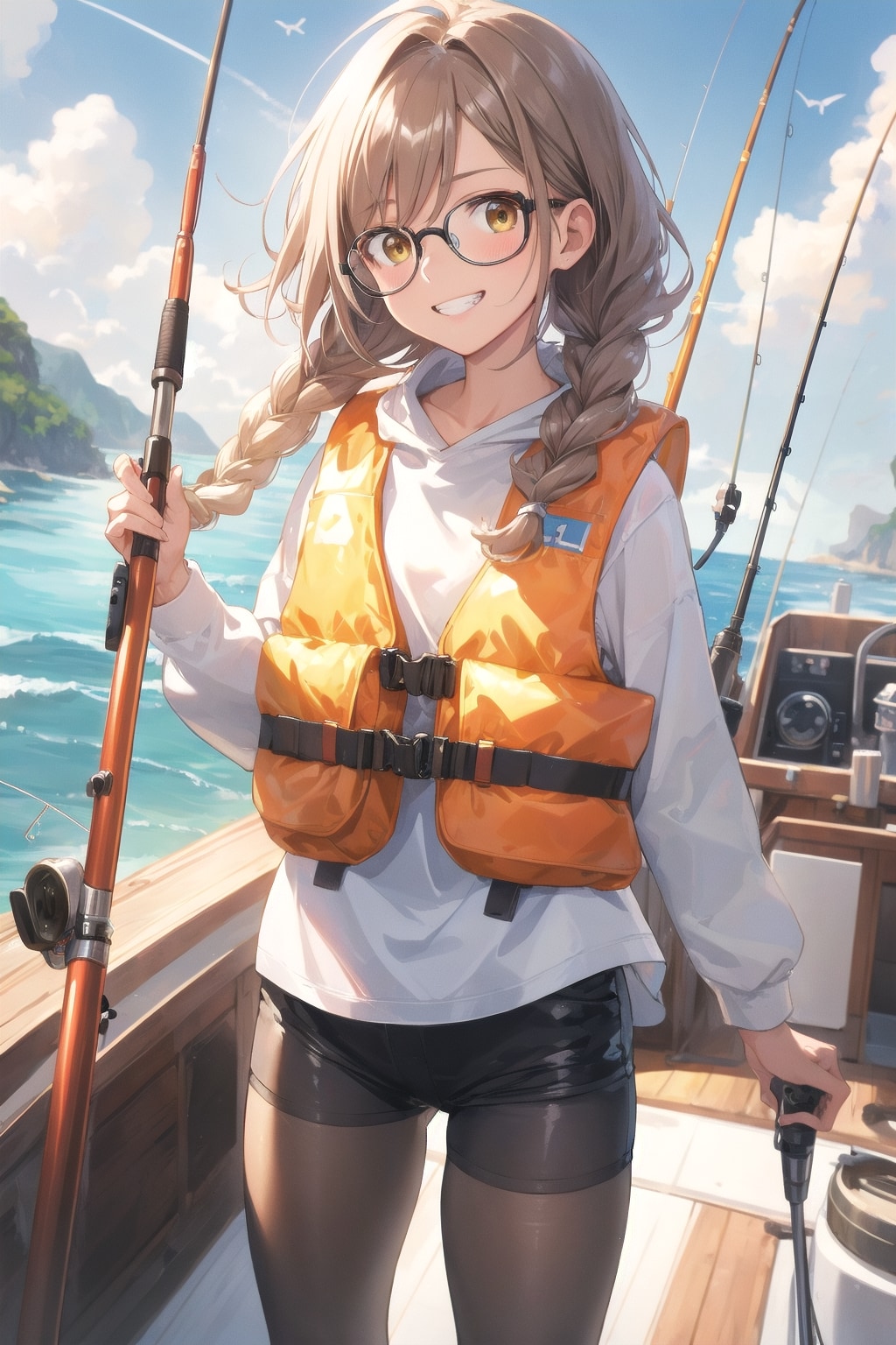 さきちゃん釣り人になる