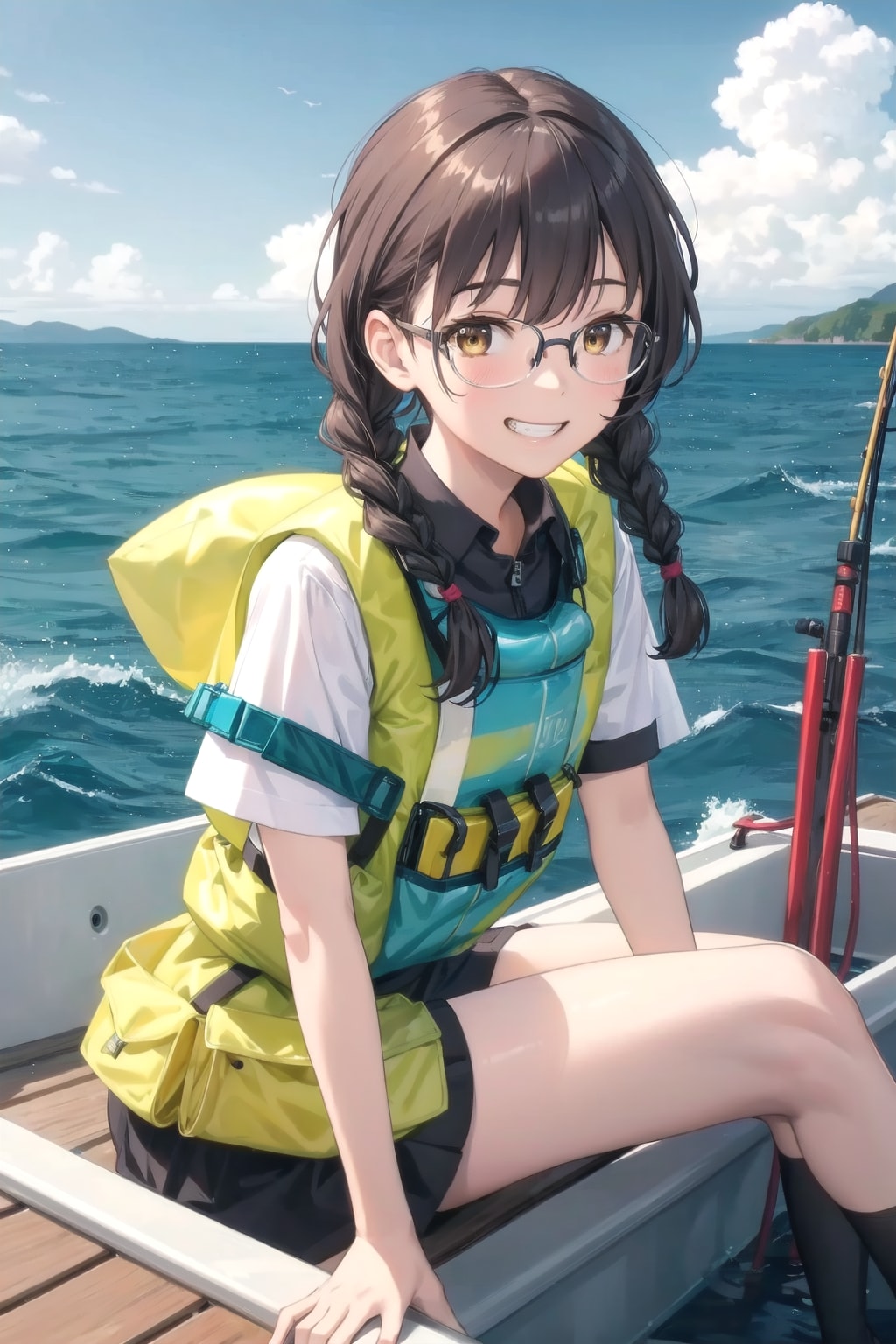 さきちゃん釣り人になる