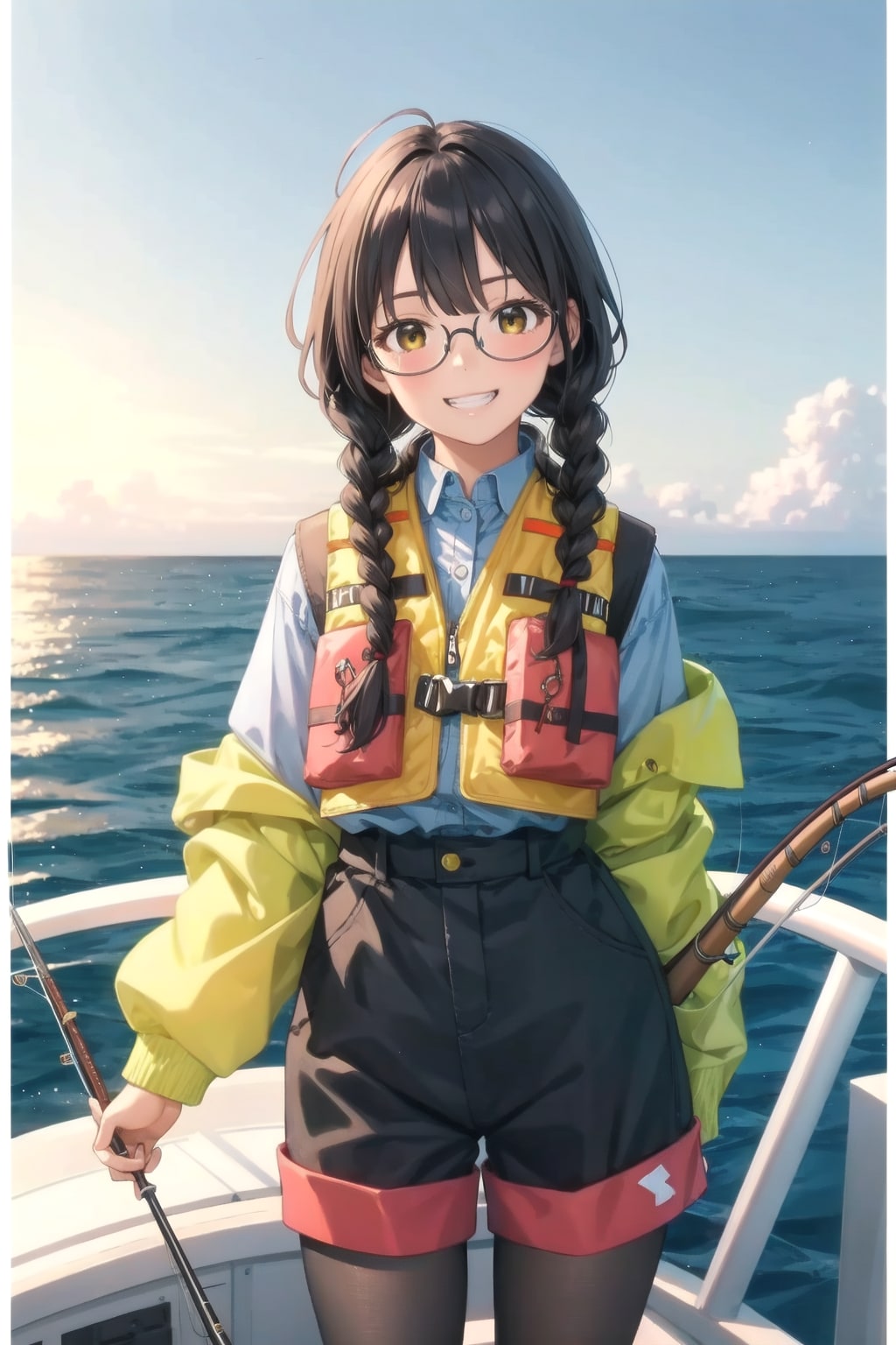 さきちゃん釣り人になる