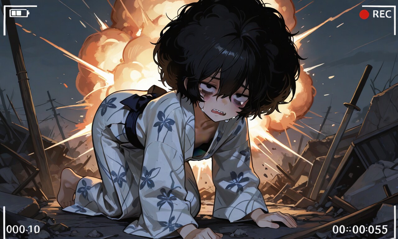 兄ちゃん、撮影してないで助けてくれよぅ…😭