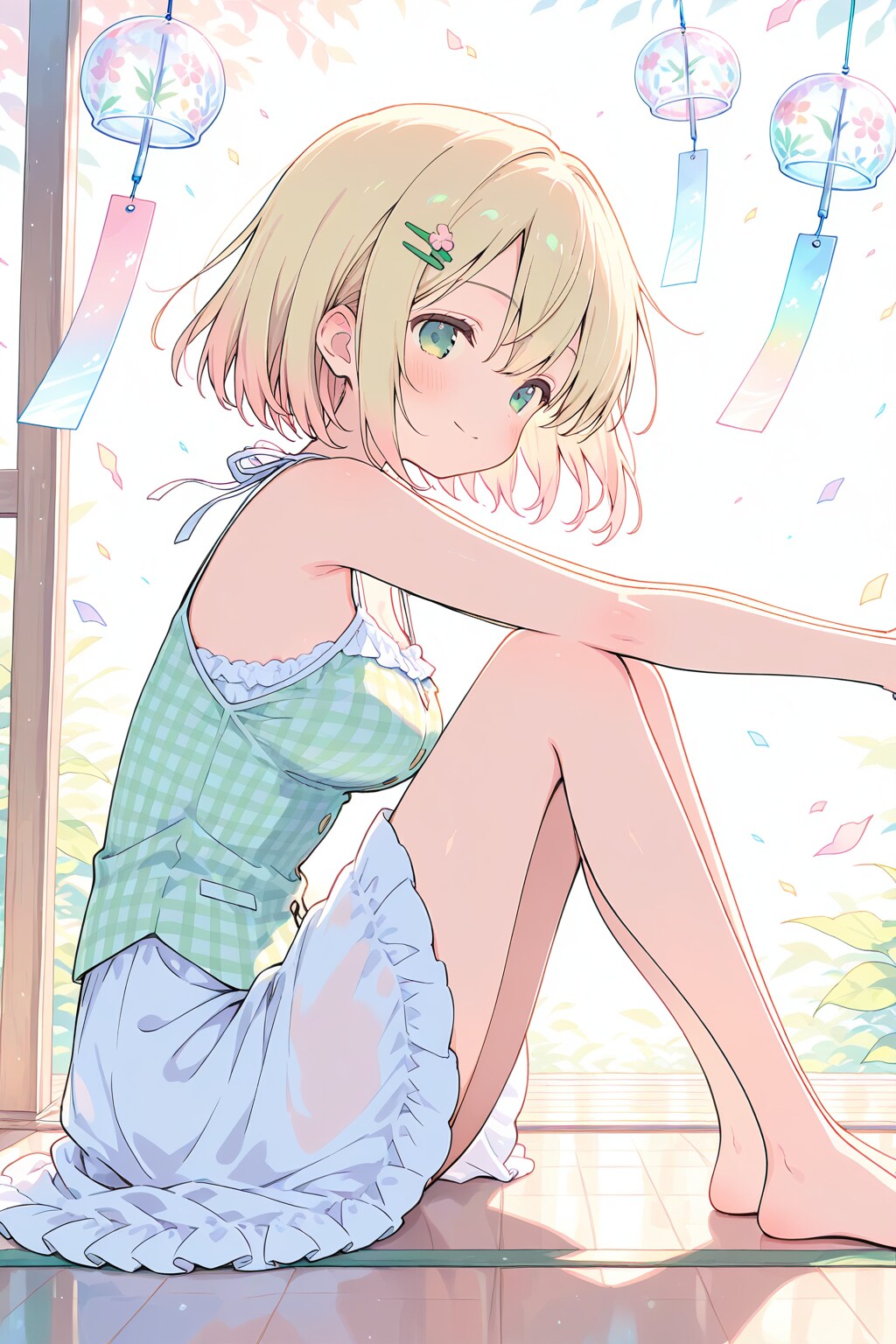 オーバーキャミとサンドレス