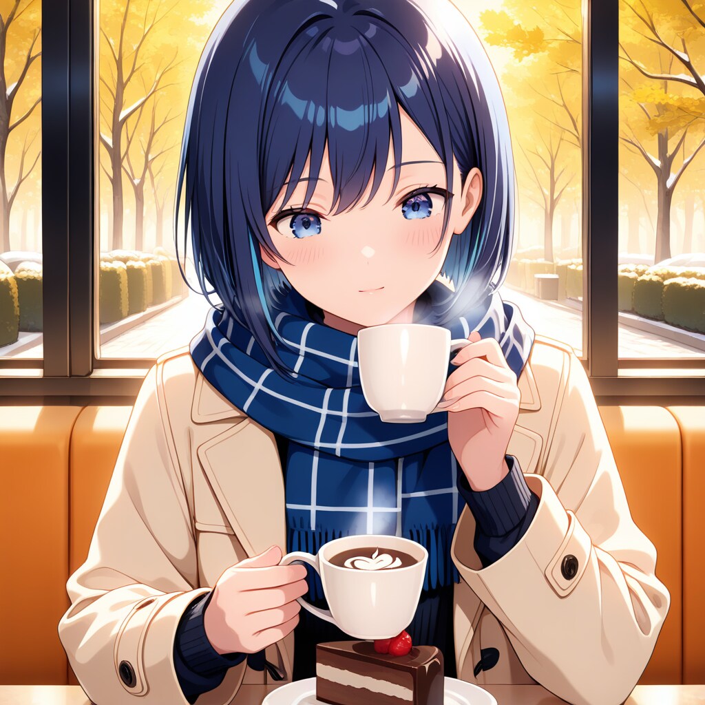ホットチョコレートと青い瞳