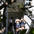 チアガールの着替え発見 (1) 3枚目