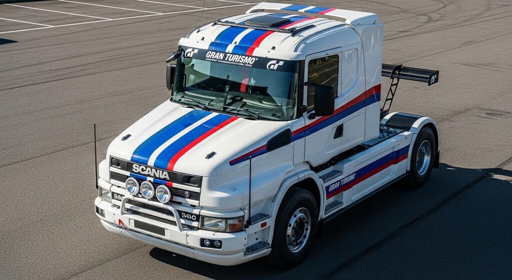 スカニアトラックラリーカー