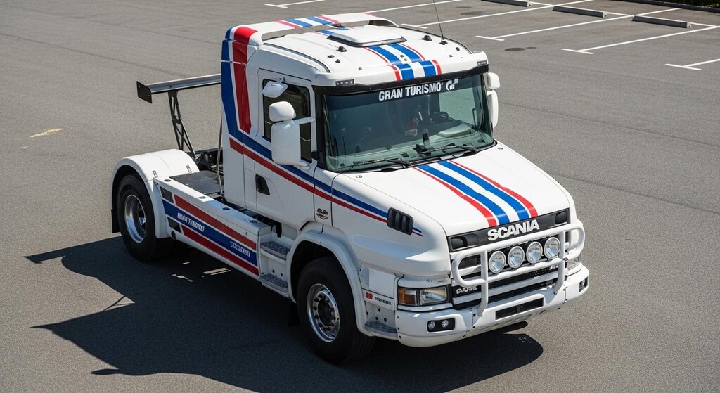 スカニアトラックラリーカー