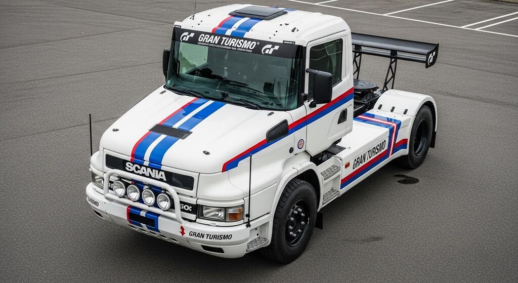 スカニアトラックラリーカー