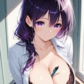 紫髪ちゃん 4枚目