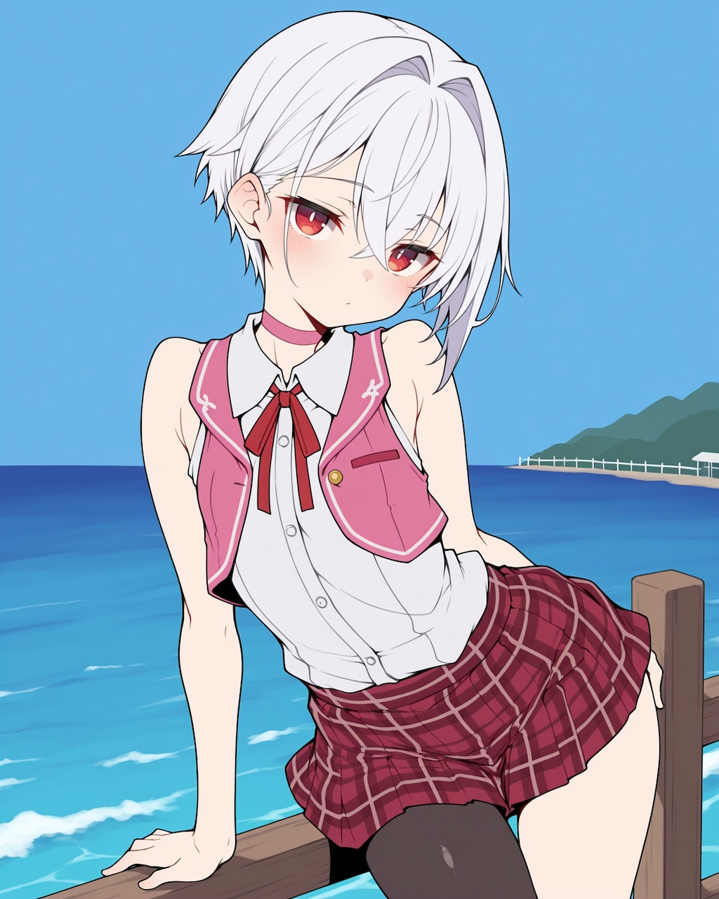 夏の装いのセリデちゃん