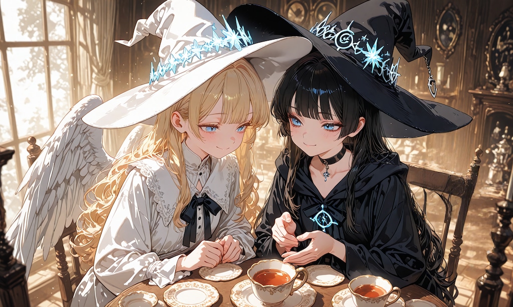 二人でお茶会