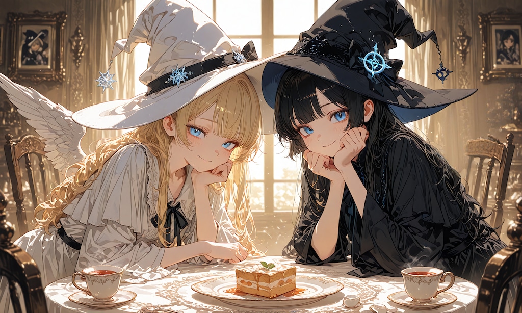 二人でお茶会