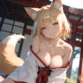 御神体様とのひと時 4枚目