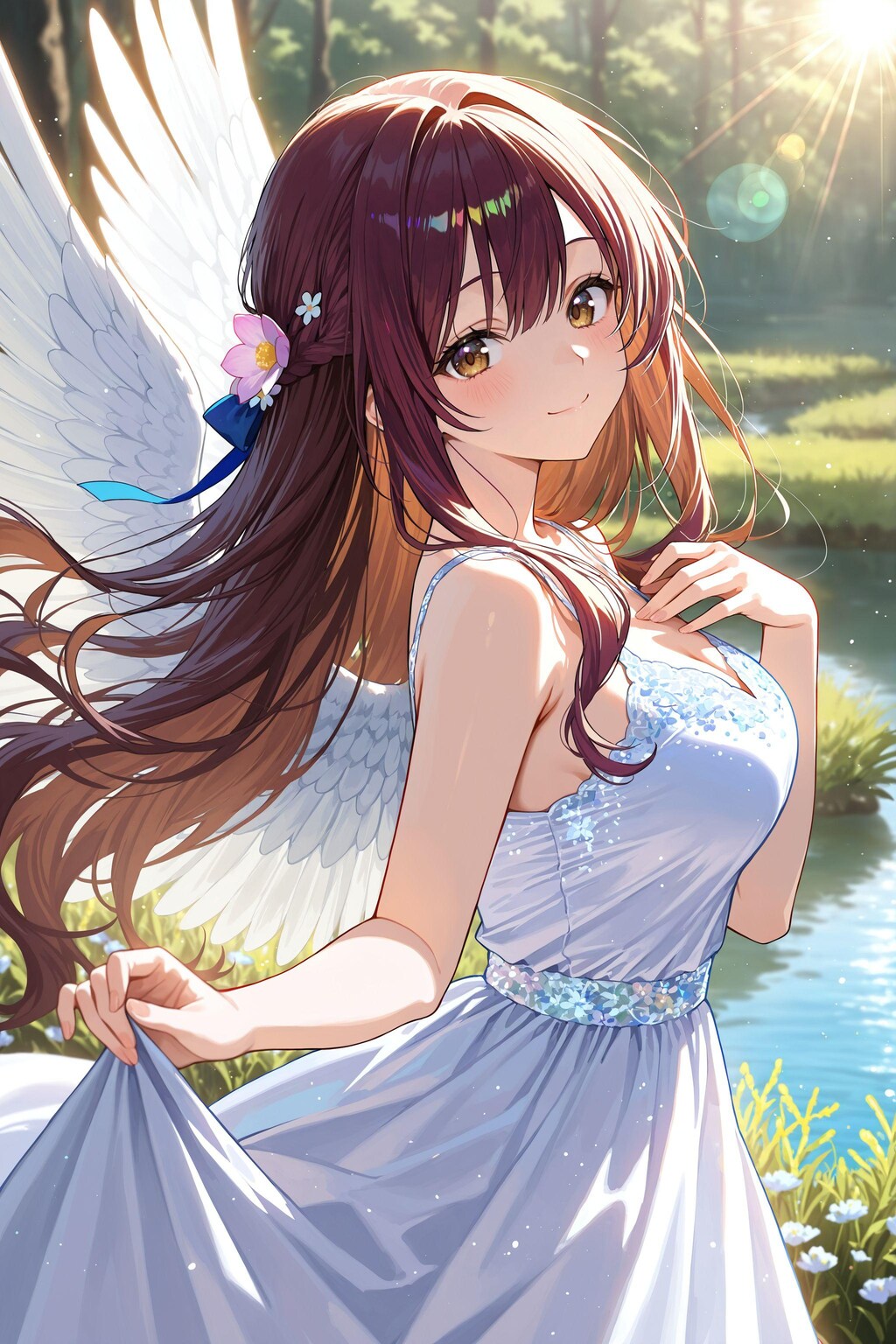 天使さん頑張ります