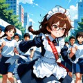 さきちゃんはメイド服で駅伝を走りたい…のか？ 5枚目