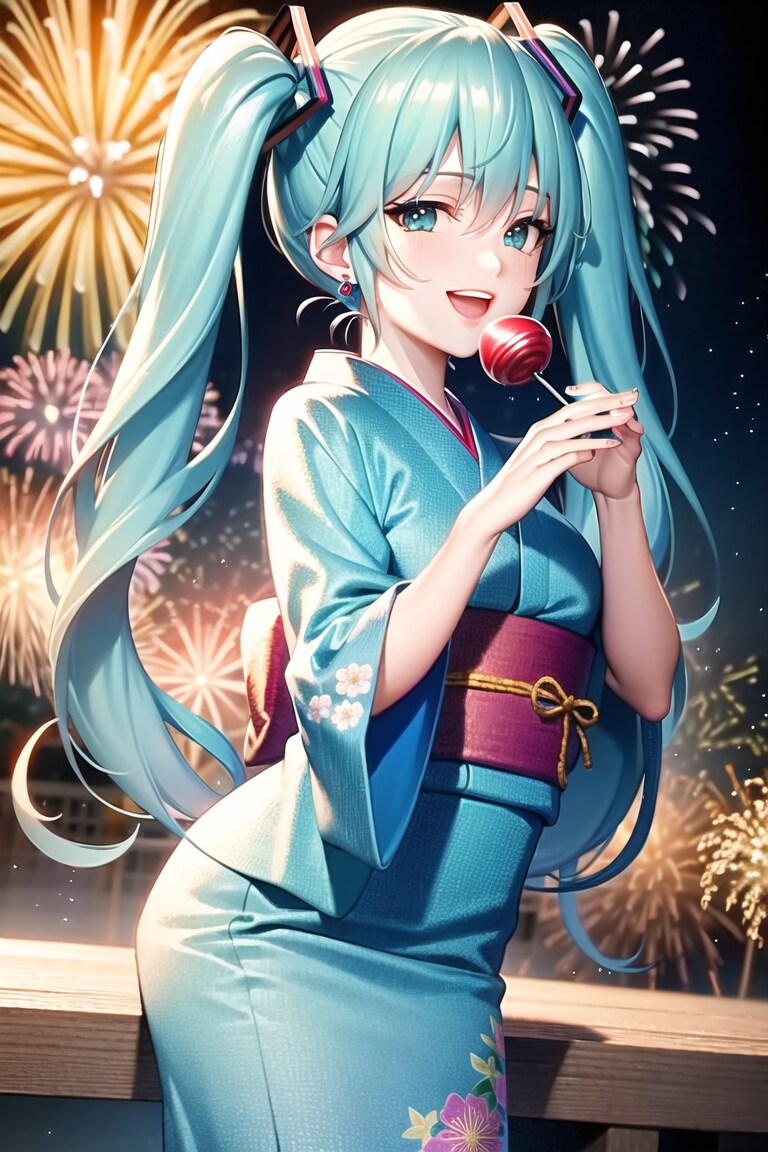 花火のキャンディ