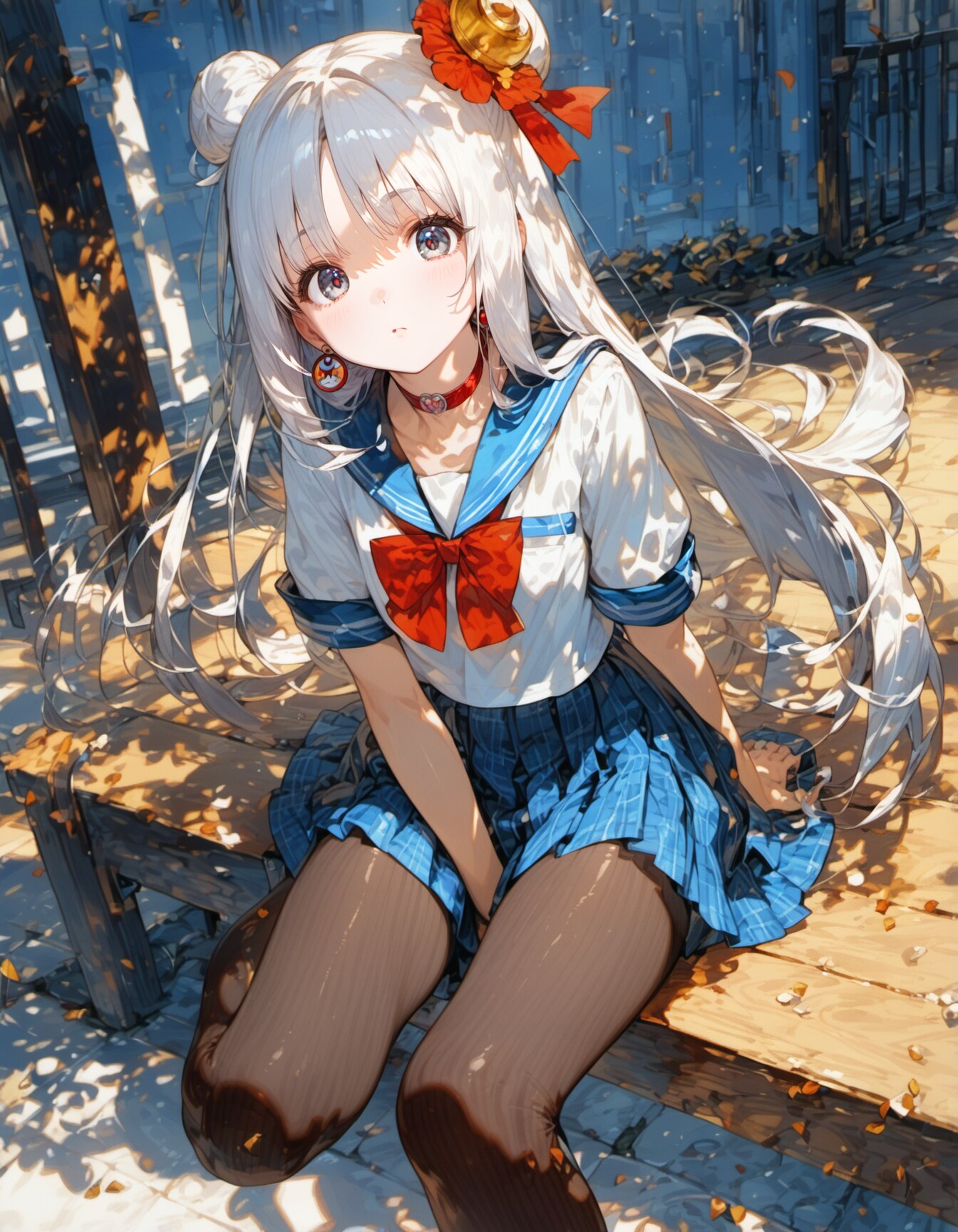 Schoolgirl's Rest | の人気AIイラスト・グラビア