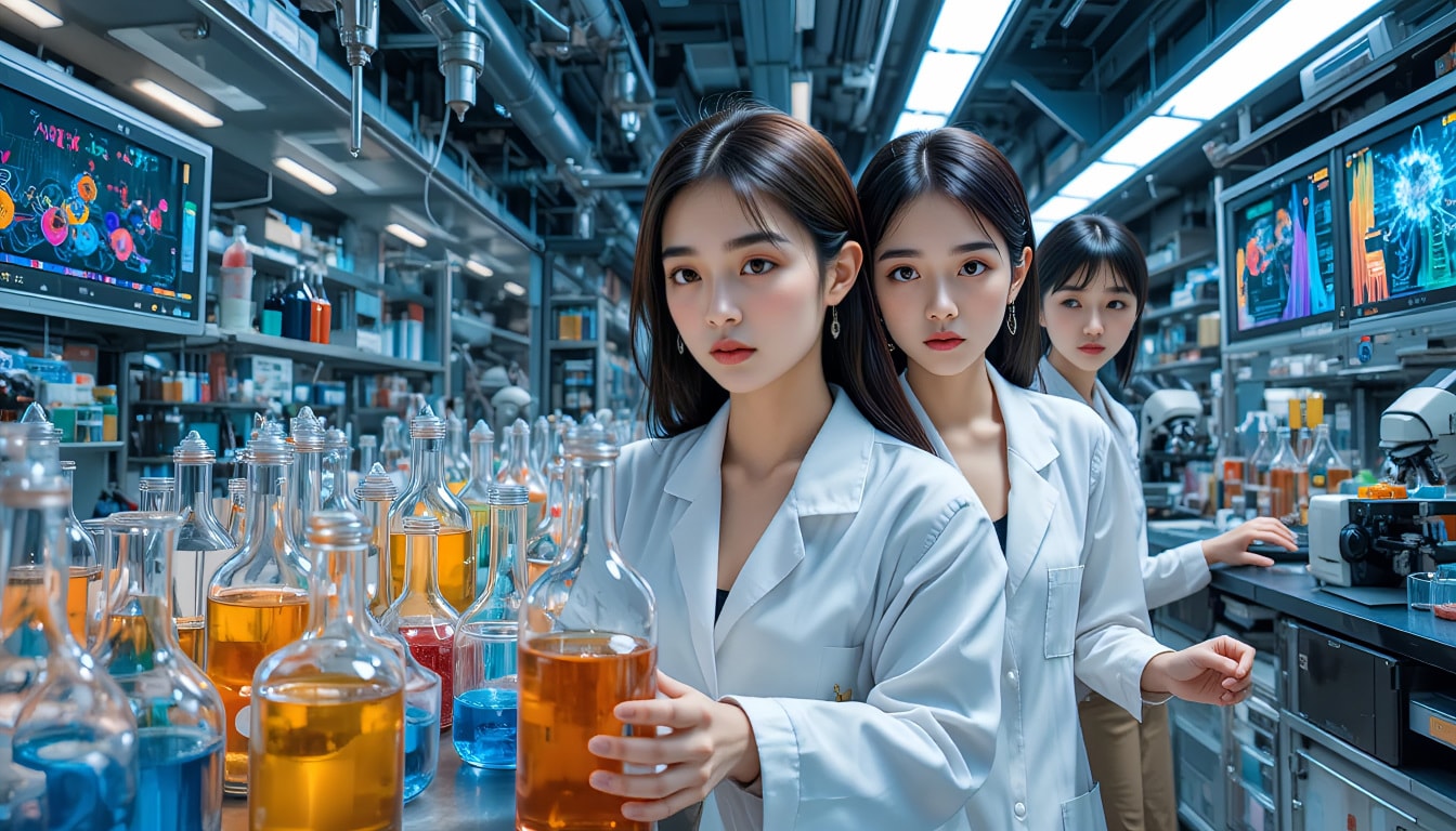 サイエンス研究所 | の人気AIイラスト・グラビア