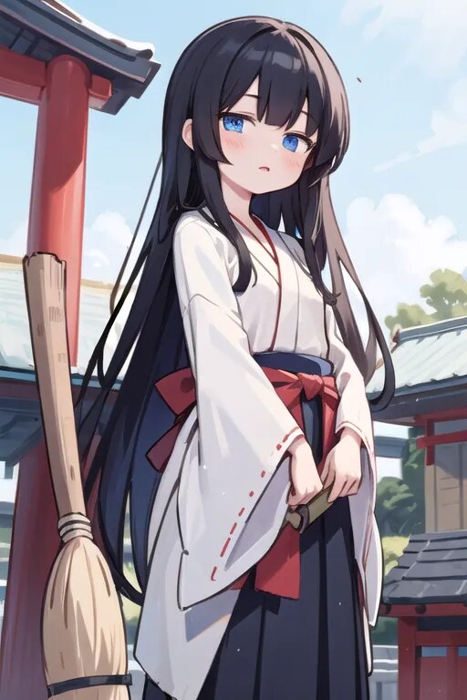 巫女さん | の人気AIイラスト・グラビア