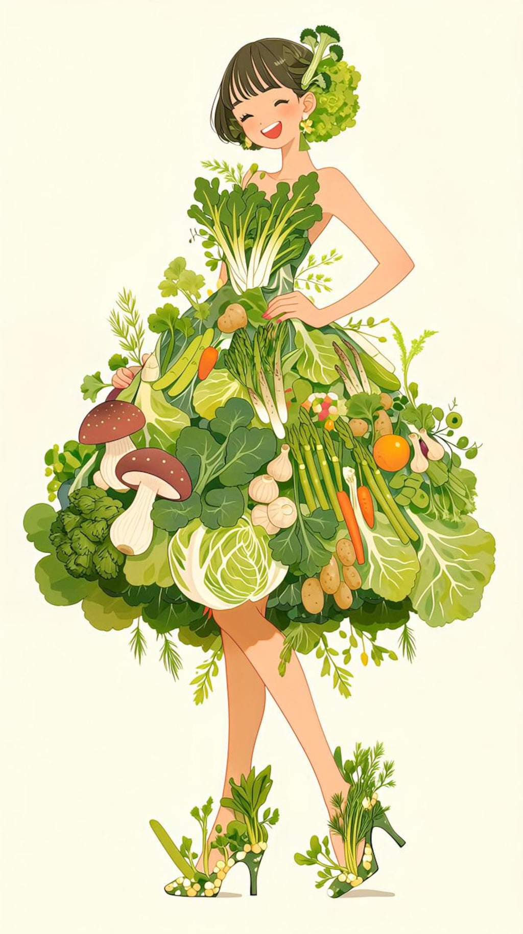 Vegetable dress