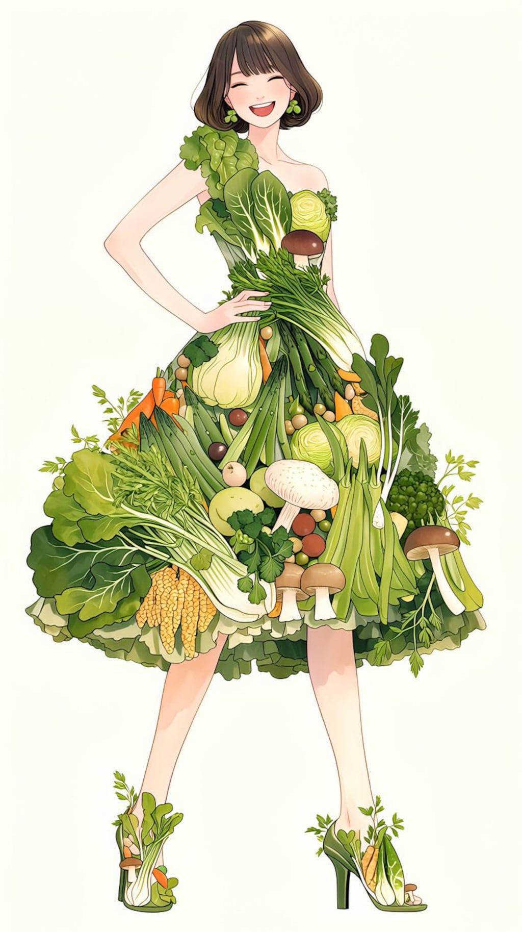 Vegetable dress