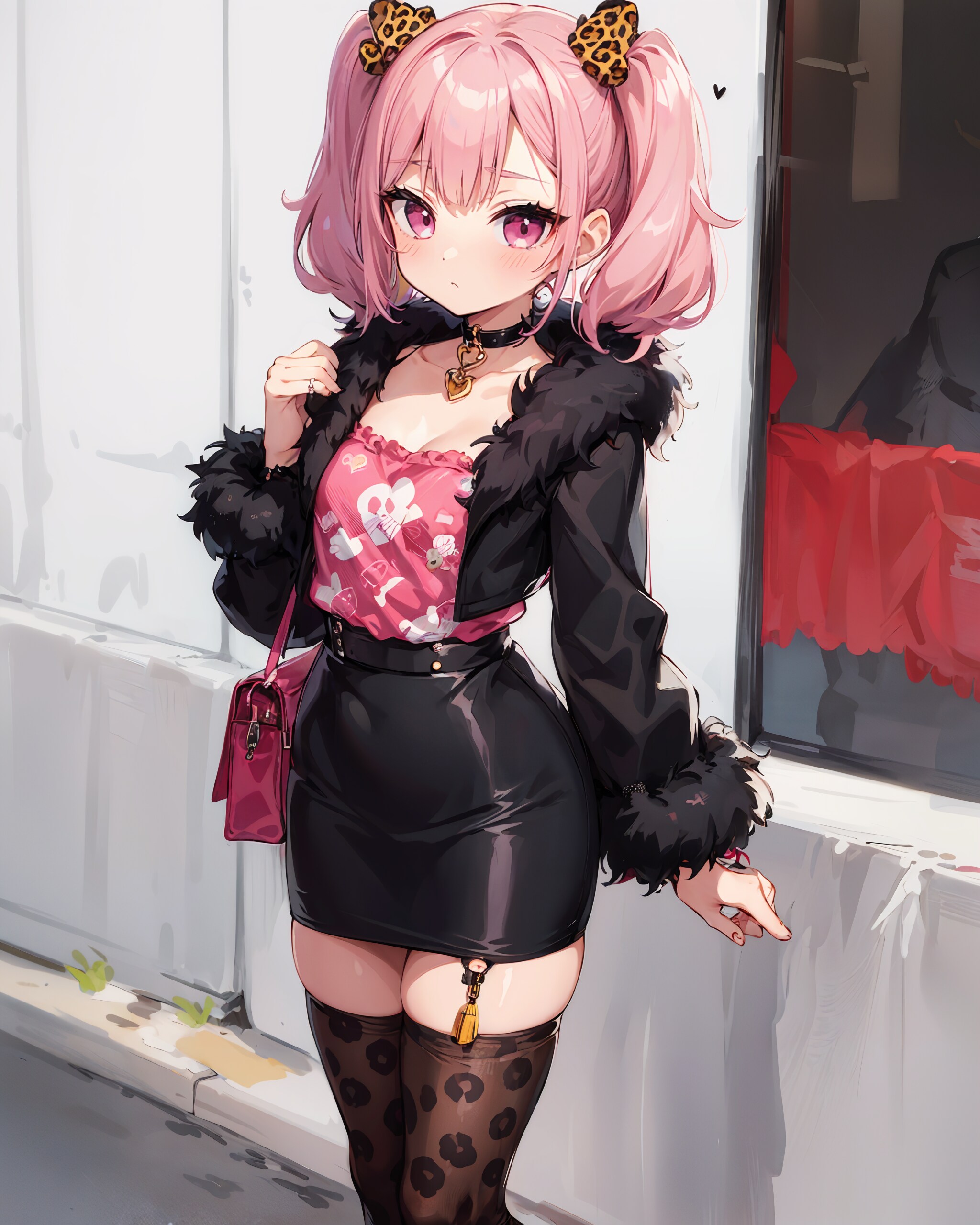ピンクツインテちゃんとデートの待ち合わせ🩷