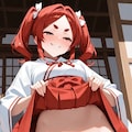 巫女ちんこ1 2枚目