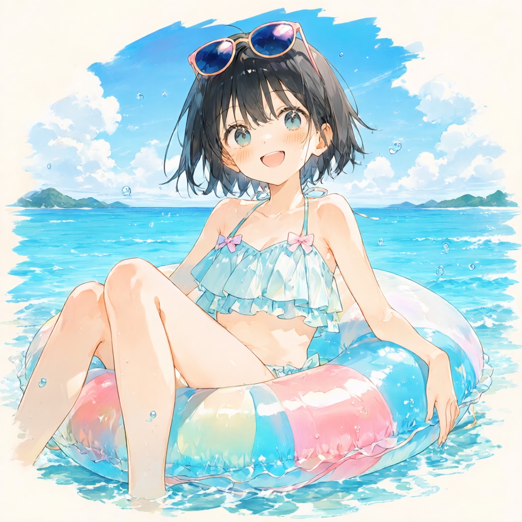 海を満喫！
