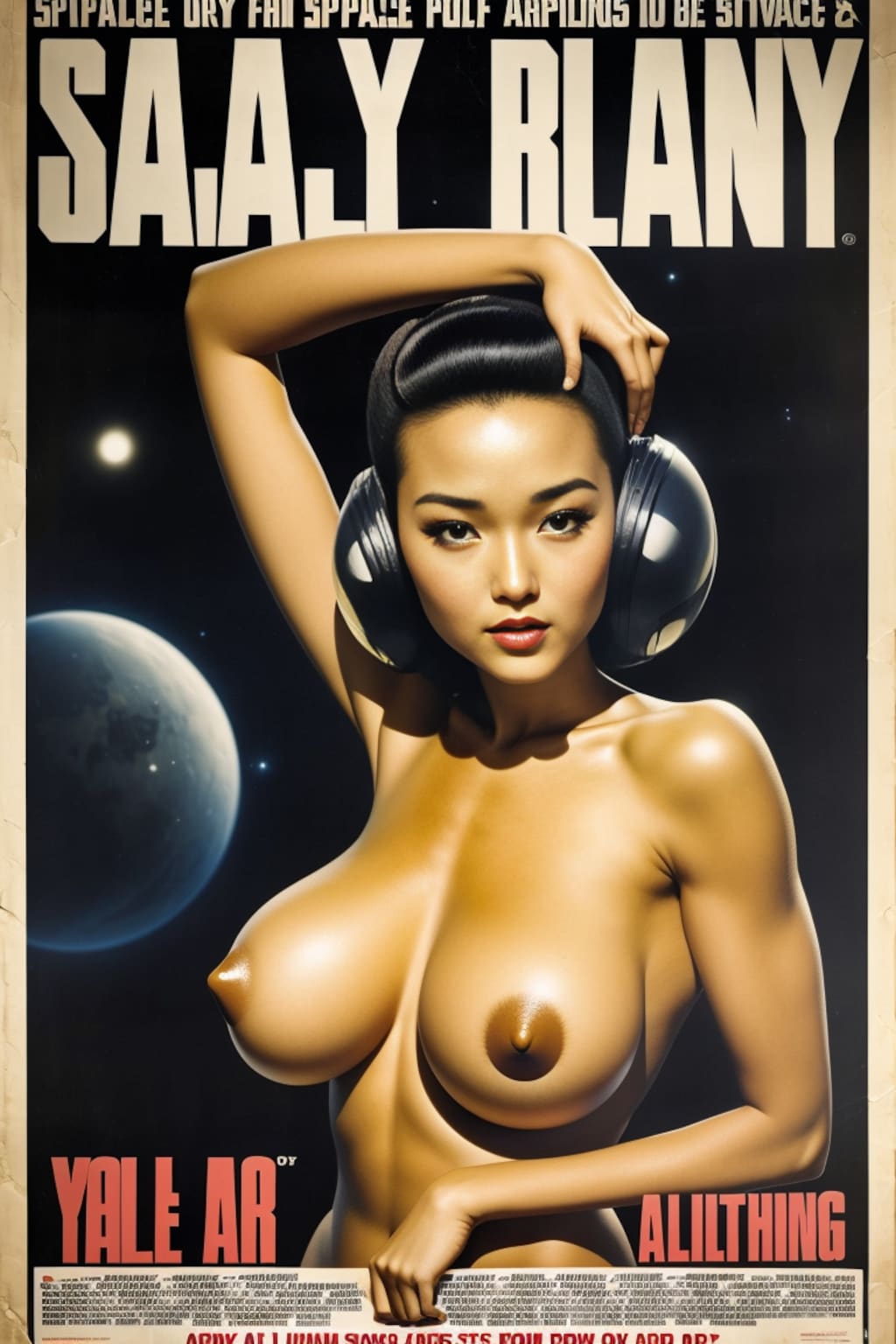 レトロポルノ「宇宙からの侵略者」4