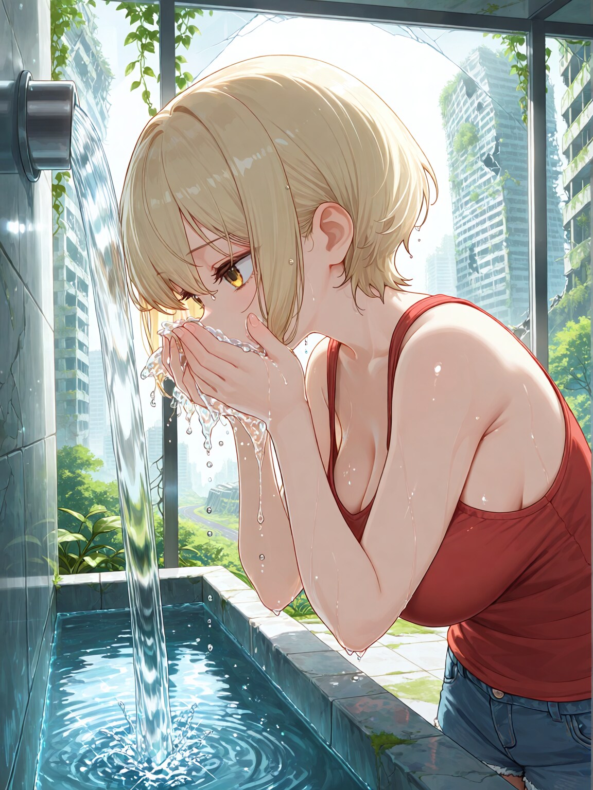 終末世界で頑張る35