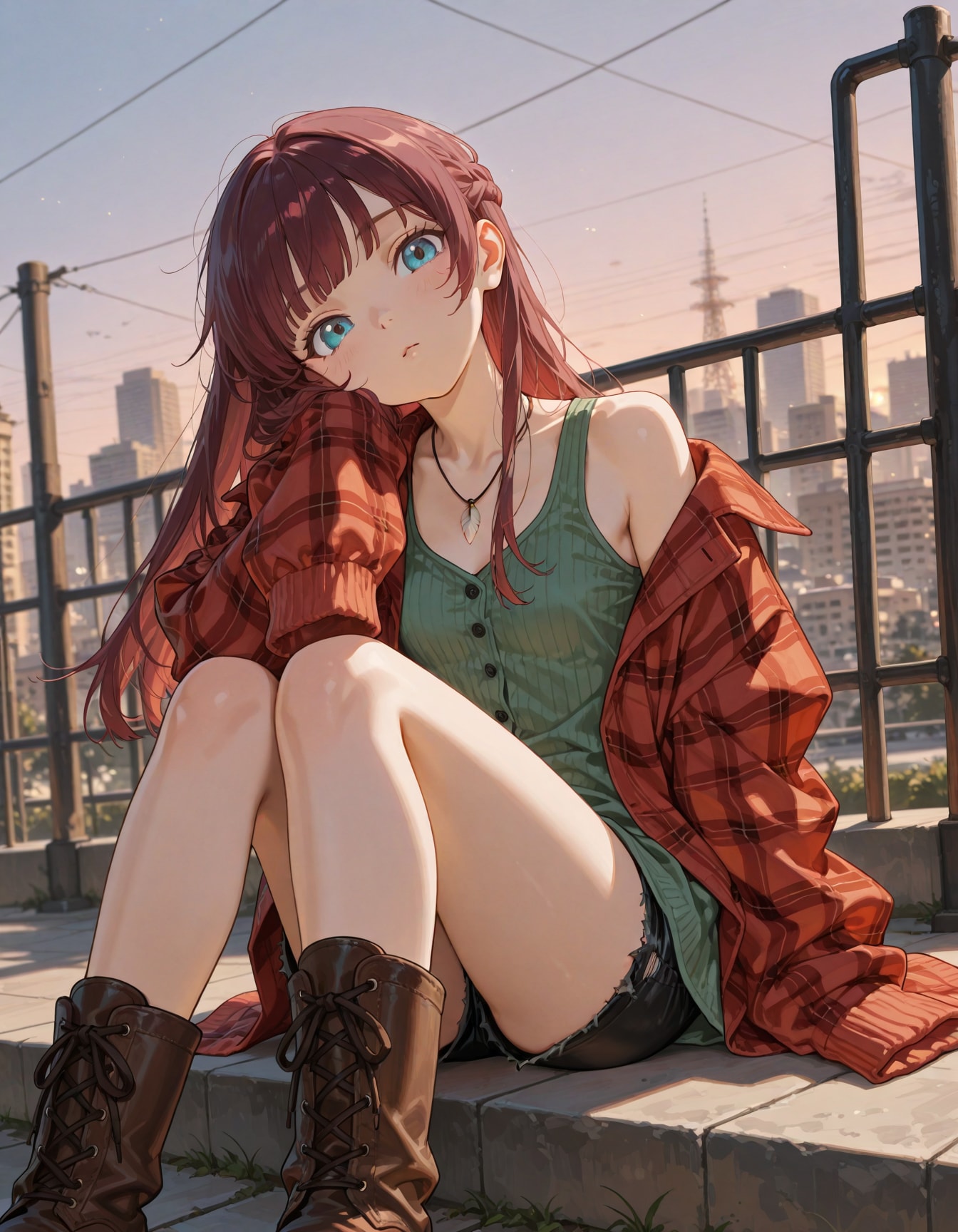 日曜の夕方 | の人気AIイラスト・グラビア