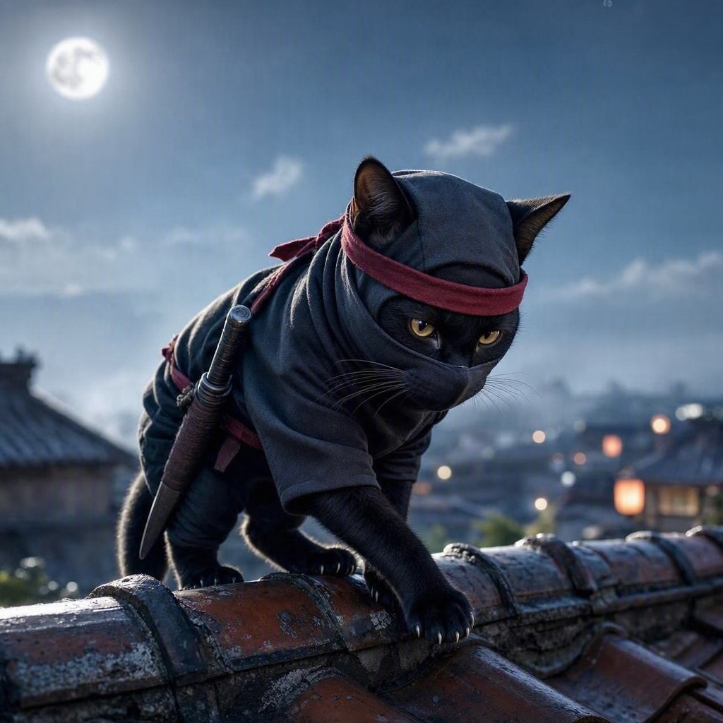 忍ぶ猫