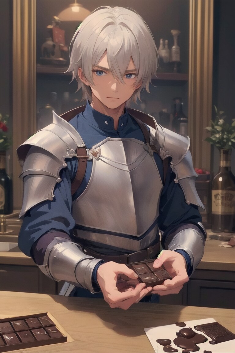 貰ったチョコ