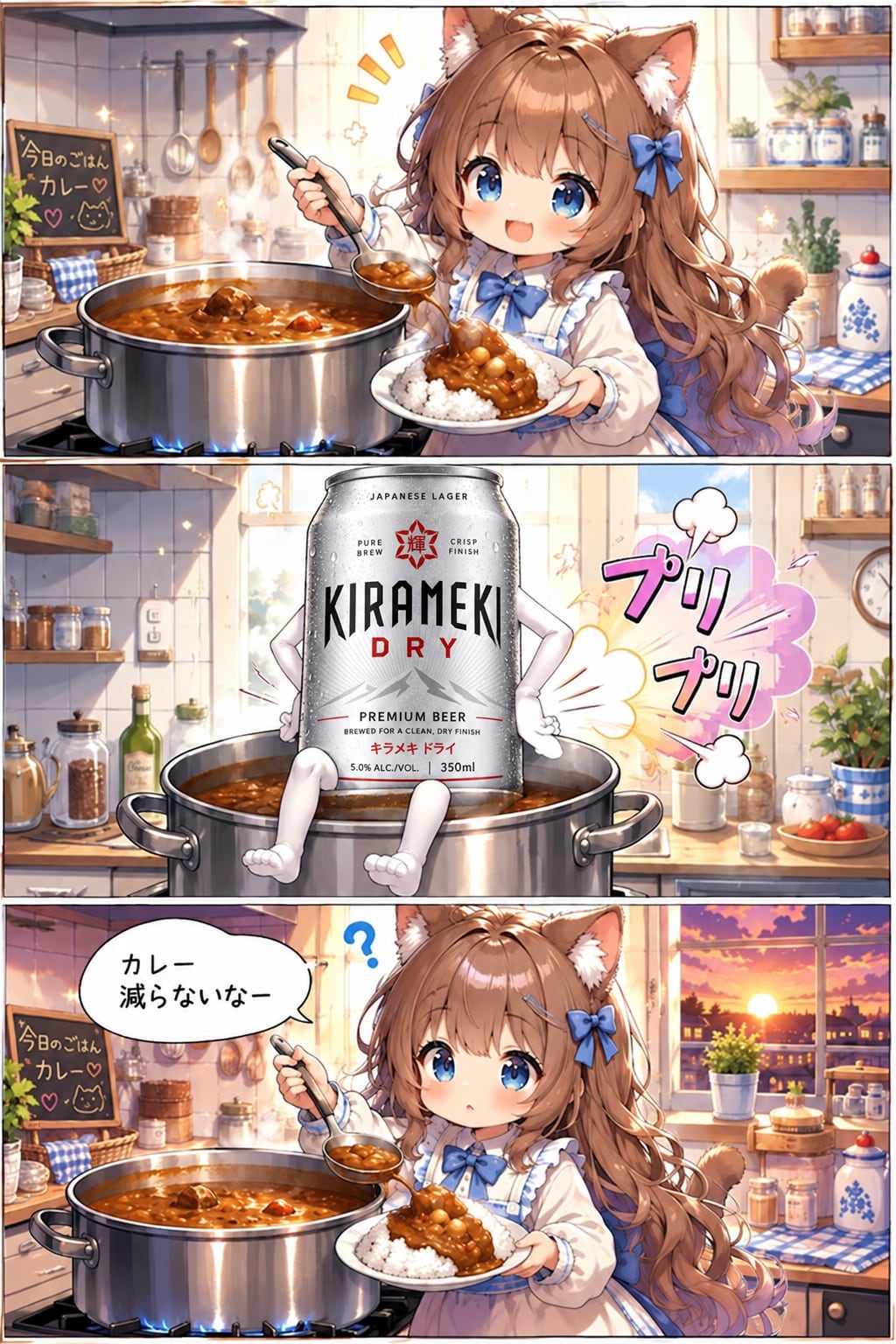 カレーと小さな女の子 | の人気AIイラスト・グラビア