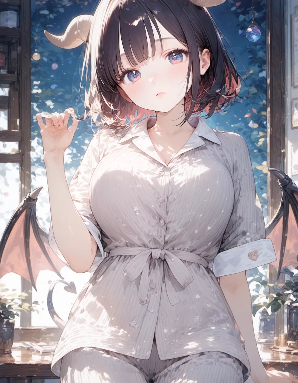 Little Devil in Morning Linen