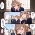 HALOイチャイチャ百合4コマ 2枚目
