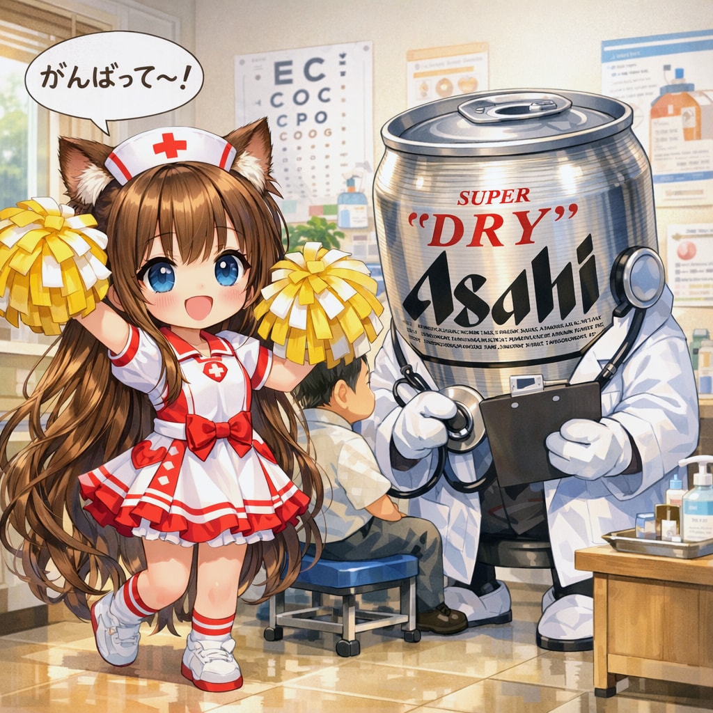 チアナースな小さな女の子