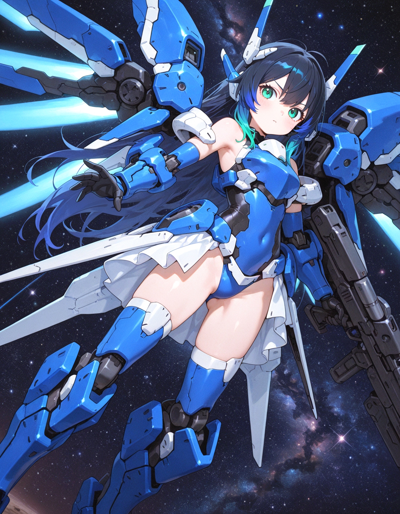 宙を渡る蒼き翼