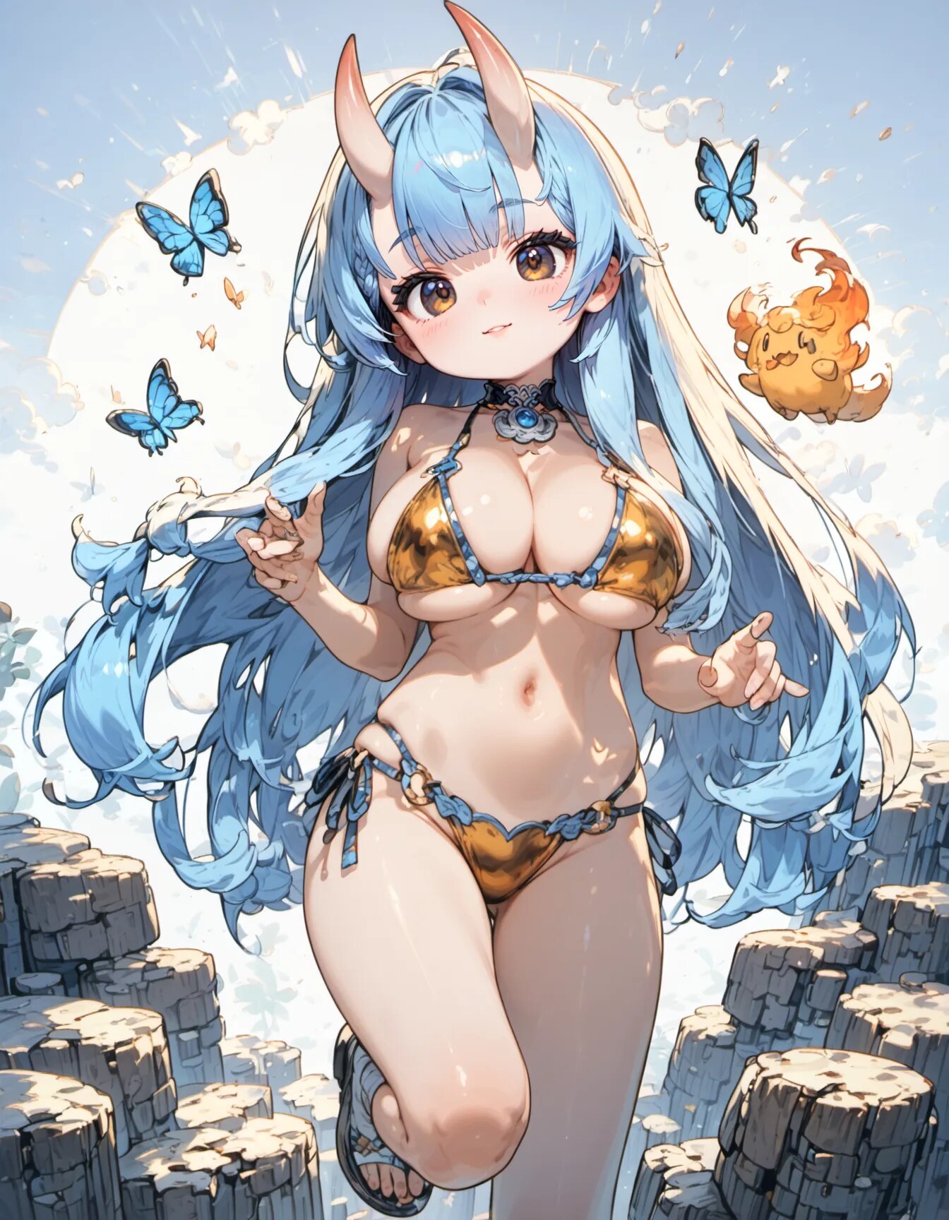 Butterflies of the Azure Sky