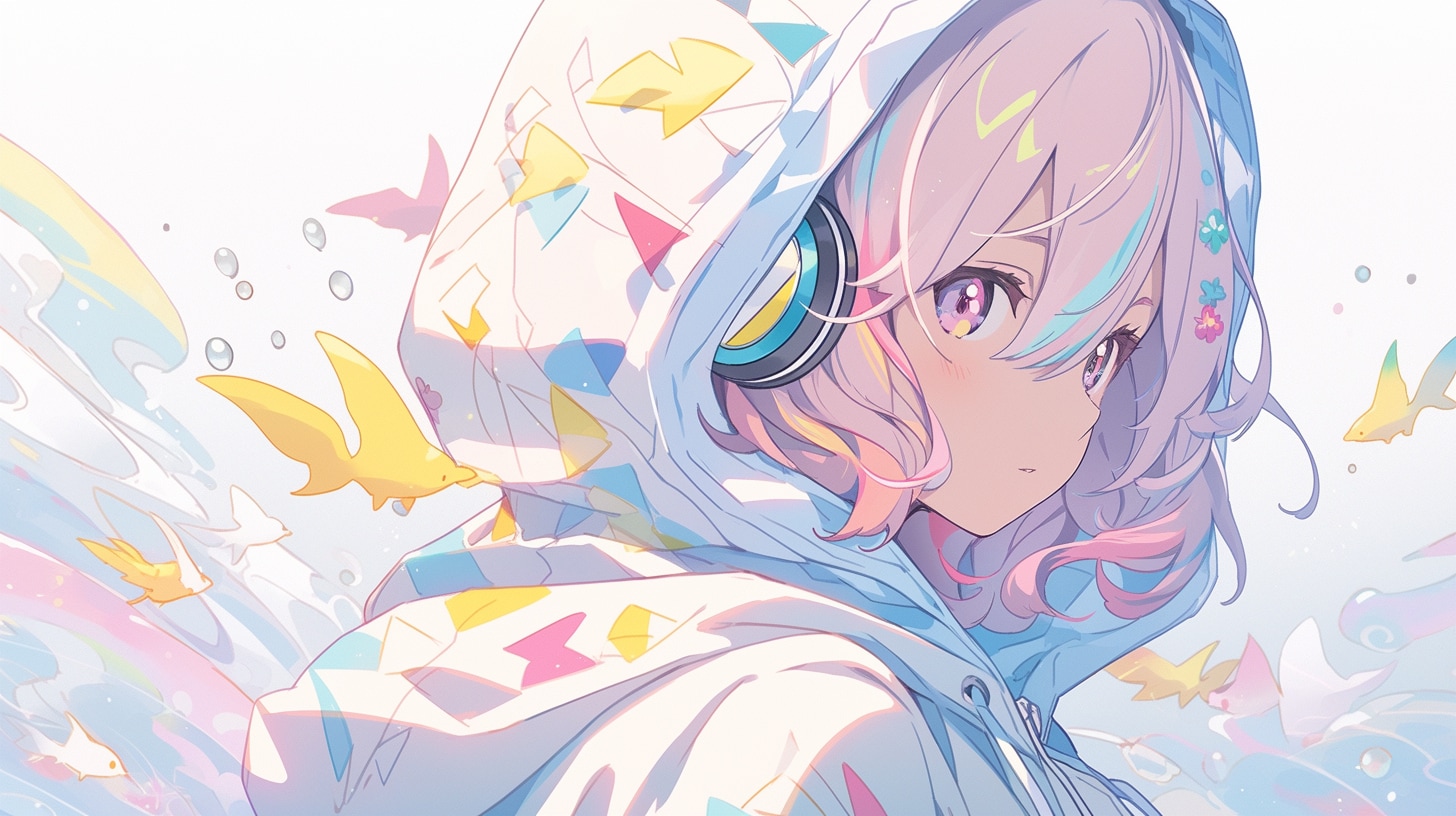 夢の海を泳ぐ少女のメロディー | の人気AIイラスト・グラビア