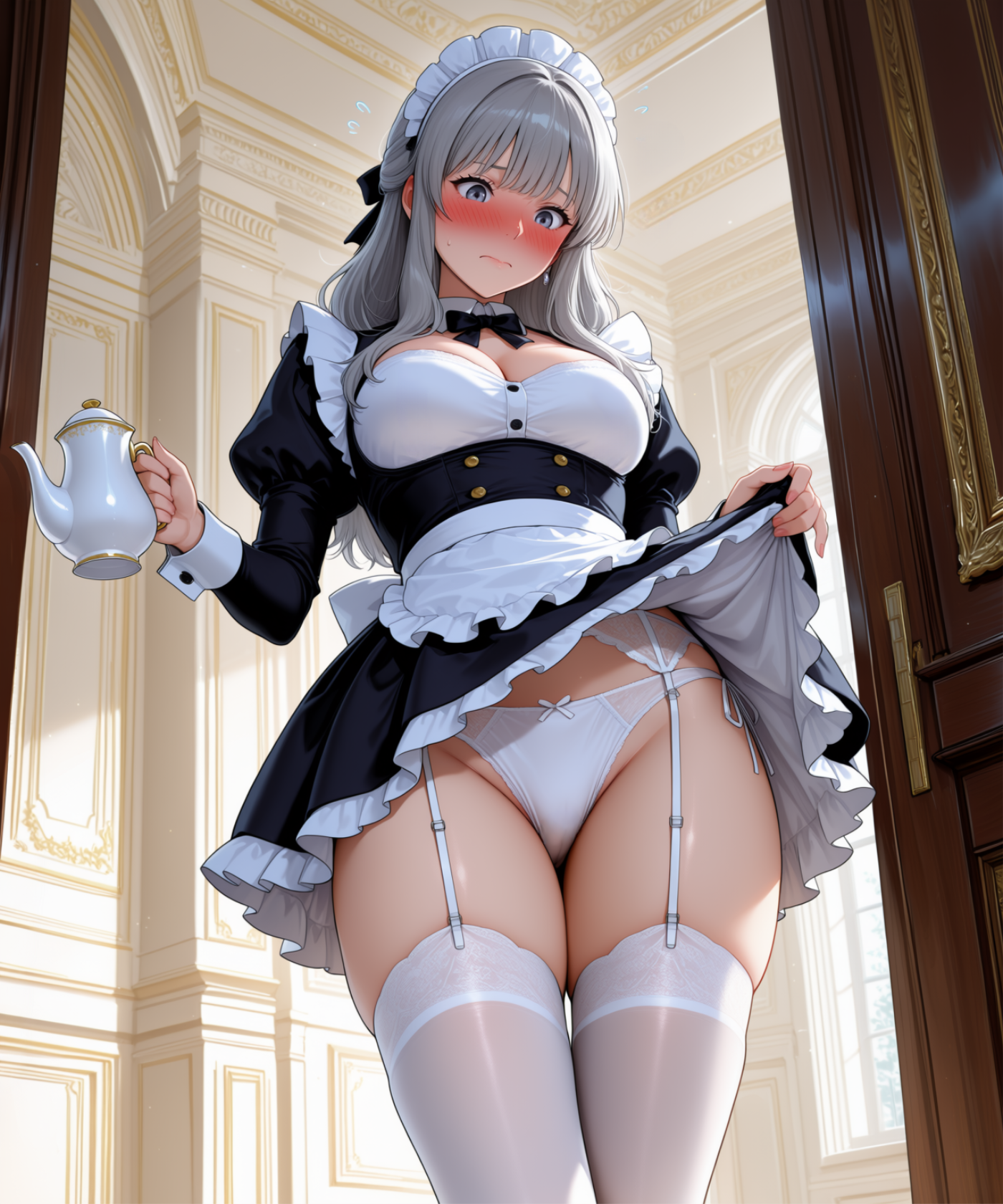 お茶にしますか？おマ〇コにしますか？