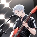 眼鏡男子ギターリスト 2枚目