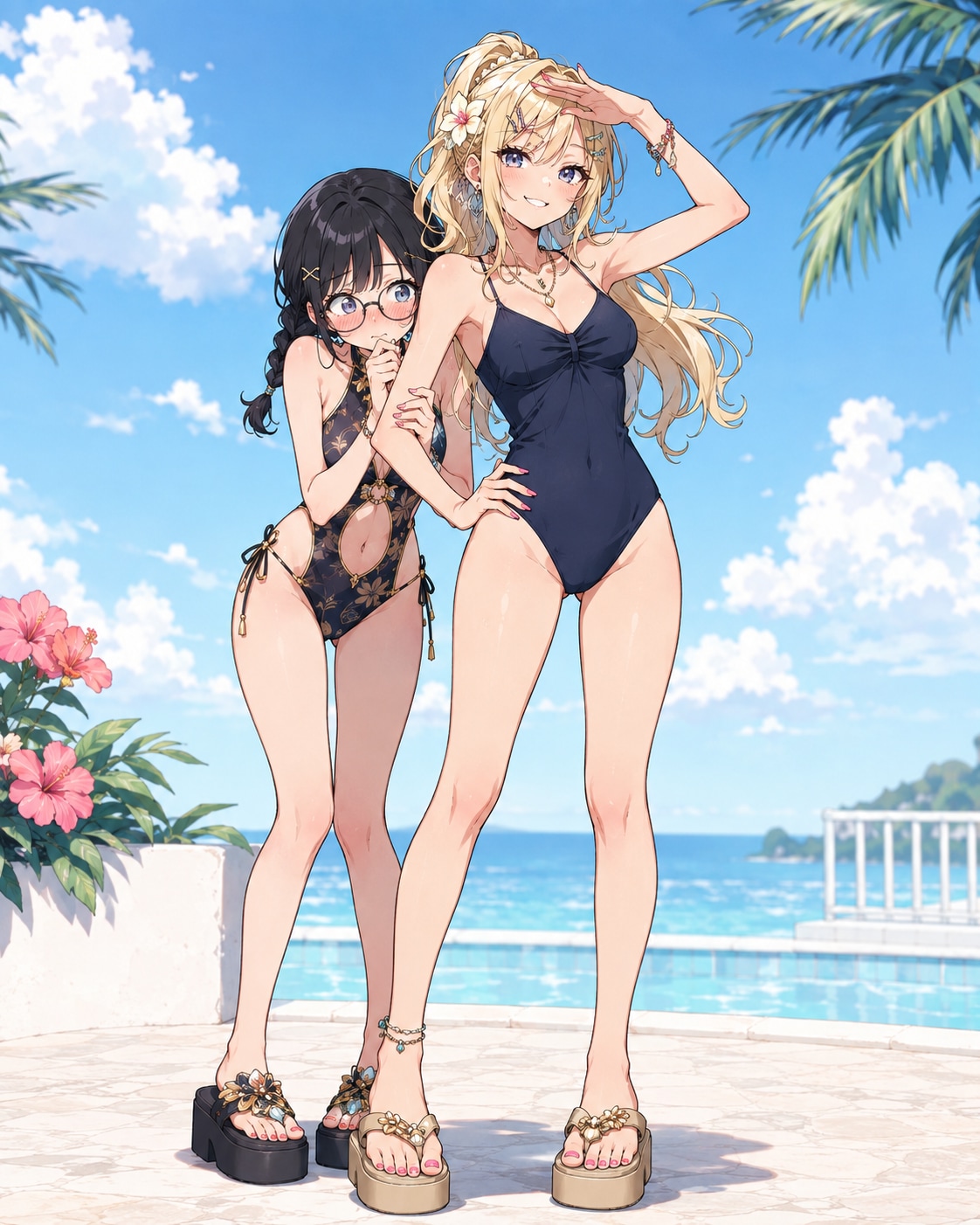 仲良しな2人
