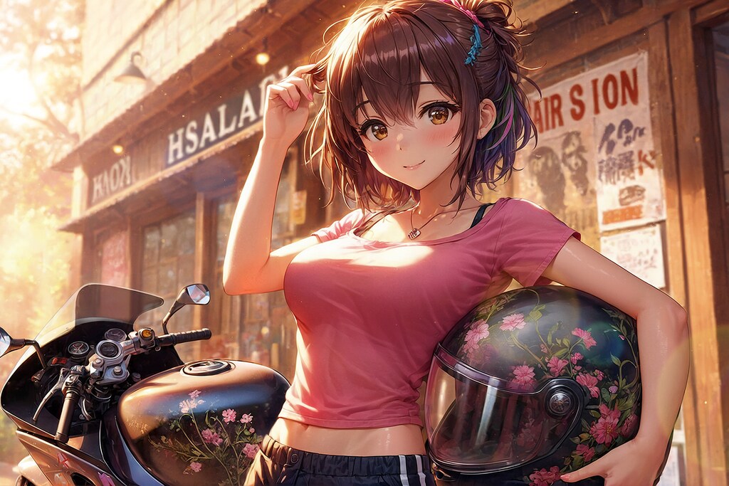 バイク女子
