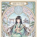 守護霊『ハイエロファント・スノウ』　-剣華夢幻 ドリームクルセイダーズ- 4枚目