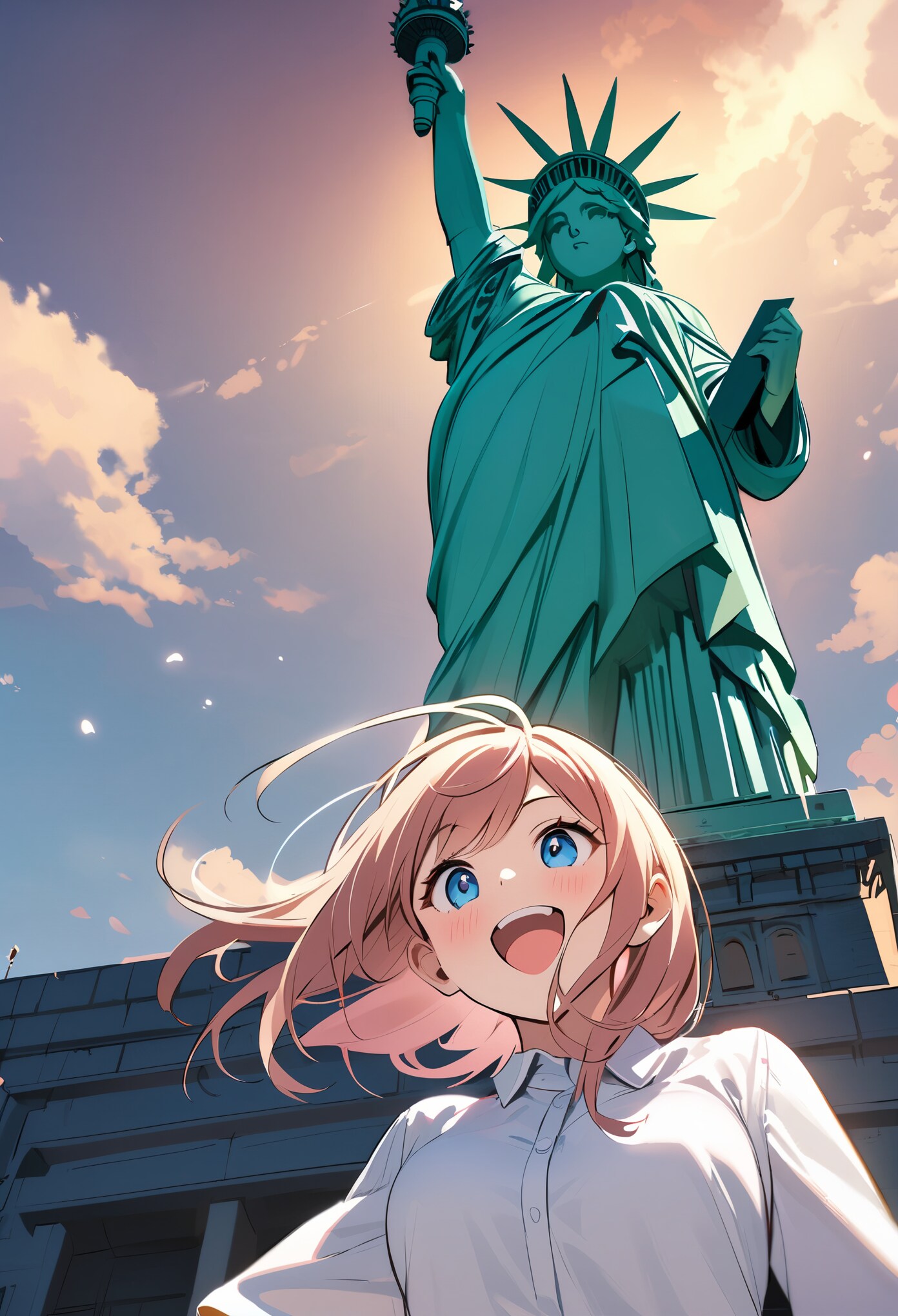 わぁ〜ここがアメリカかぁ！！