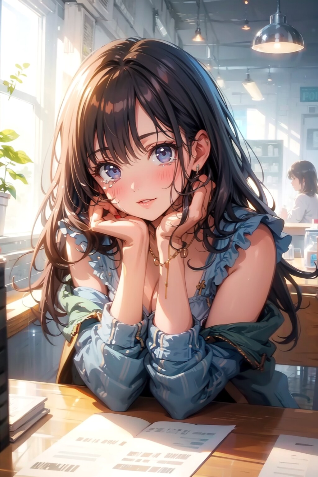 美しい落涙シーン