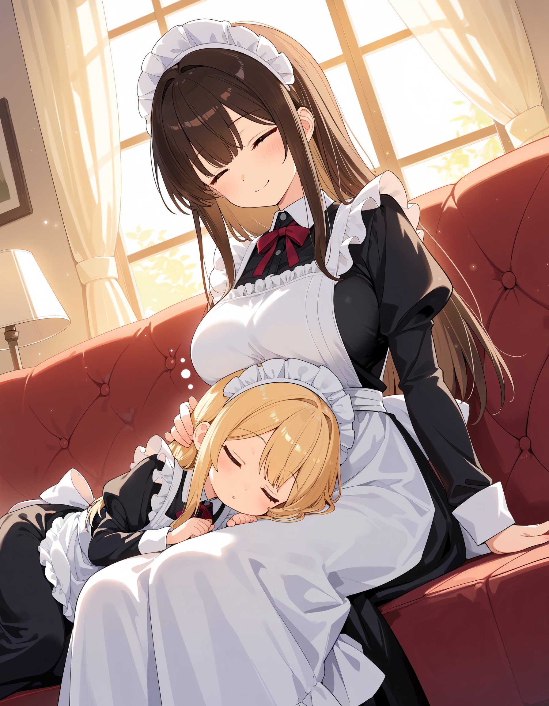 おやすみメイドちゃん | の人気AIイラスト・グラビア